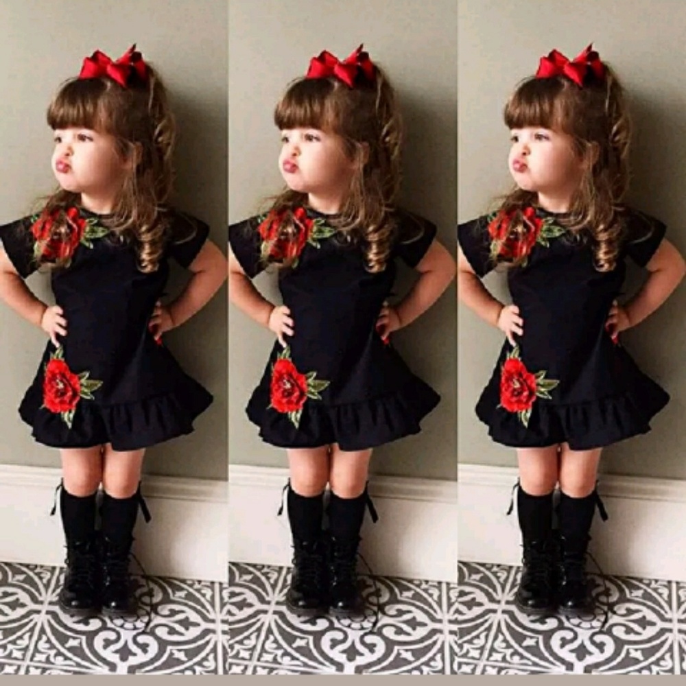 Flower party summer dress
